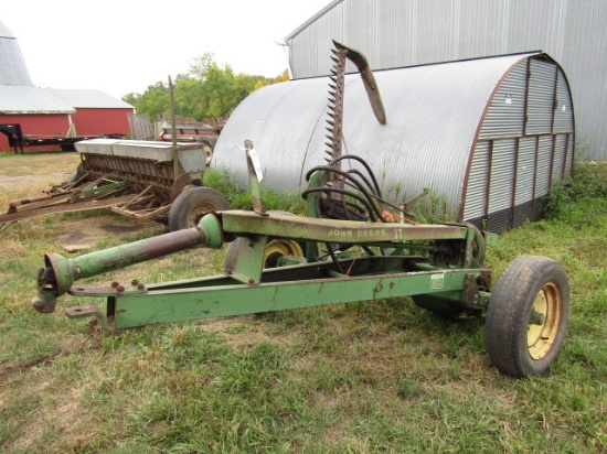 275. JOHN DEERE MODEL 37 TRAILER TYPE SICKLE MOWER,