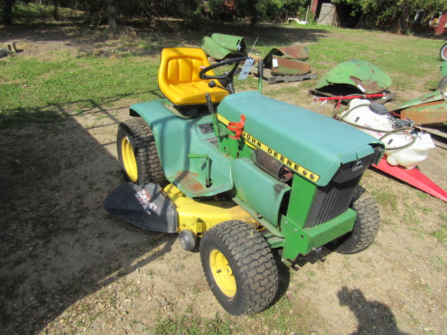 John deere riding mower 38 inch deck sale