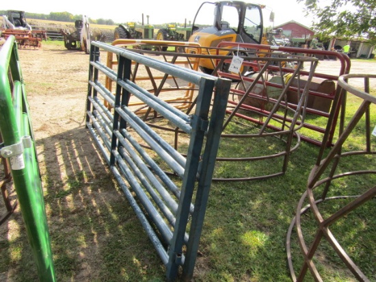 905. (2) HEAVY DUTY 10 FT. FARM GATES, YOUR BID IS FOR THE PAIR, ONE MONEY