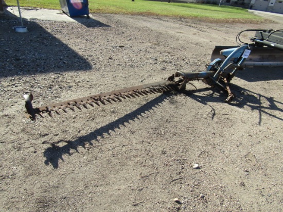 876. OLDER FORD MODEL 501 3 POINT SICKLE MOWER, NOT USED IN A WHILE