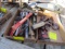 1007. HAMMERS, HATCHET, PLIERS, CORN KNIFE, MISC. PIPE WRENCHES