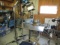 934. (2) STAINLESS STEEL EXAMINATION TABLES, (2) EXAMINATION LIGHTS, MISC.