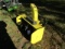 966. JOHN DEERE 47 INCH FRONT MOUNT HYDRAULIC LIFT  PTO SNOW BLOWER