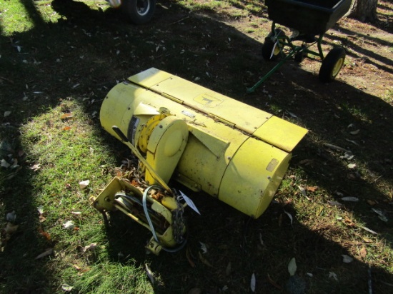 973. JOHN DEERE REAR MOUNT GARDEN TILLER, MODEL 30244-M, SN# FO33D