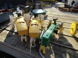1009. (3) WATER DRIVEN TRACTOR STYLE LAWN SPRINKLERS