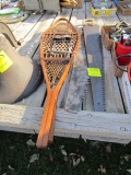1013. SNOW SHOES,  (2) ONE MAN SAWS,