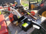 1020. CRAFTSMAN ELECTRIC CHAIN SAW, STIHL GAS LEAF BLOWER