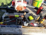 1021. CLAMPS, DRAW KNIFE, NAIL BARS, BREAST DRILL, SCREW DRIVERS