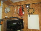 947. CORDS, SAMSUNG FLAT SCREEN TV, JUMPER CABLES
