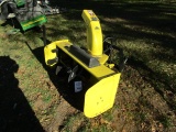 966. JOHN DEERE 47 INCH FRONT MOUNT HYDRAULIC LIFT  PTO SNOW BLOWER