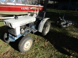 967. MITSUBISHI MODEL MT 372-D DIESEL GARDEN TRACTOR, 3 POINT, OLDER MOWER