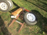 983. 205 /75/15 TIRE ON RIM
