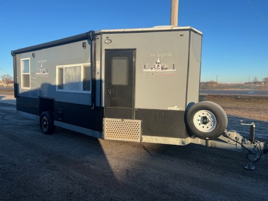 2022 8’ x 22’ Stub American Surplus RV Edition Ice Castle Fish House