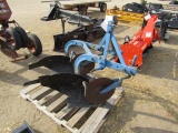 1486. 364-808. FERGUSON 2 X 14 INCH 3 POINT PLOW WITH COULTERS, TAX / SIGH