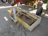 1573. 349-1360, 3 POINT BOX BLADE WITH HYD. FROST TEETH, TAX