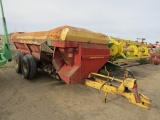 1789. 247-415, NEW HOLLAND 307 SIDE DISCHARGE SPREADER, TAX / SIGN ST3