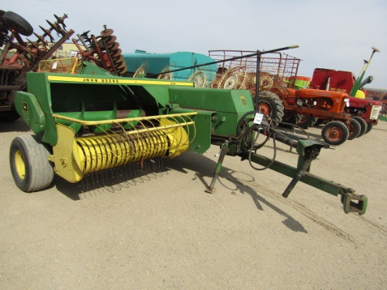 422. 310-649, JD 336 SQUARE BALER WITH EJECTOR, TAX / SIGN ST3