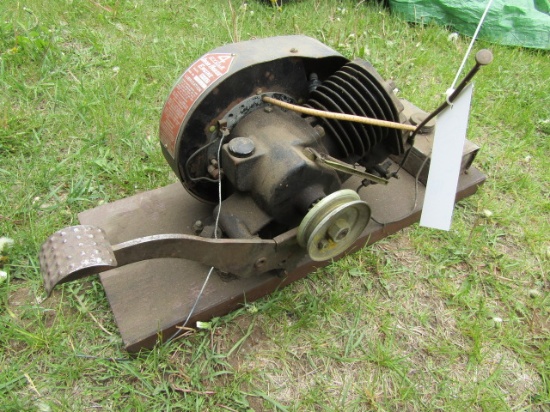 165. IRON HORSE KICK START GAS ENGINE