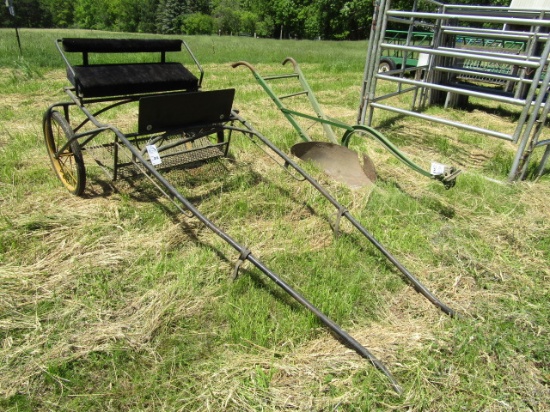 213. SINGLE SHAFT PONY CART