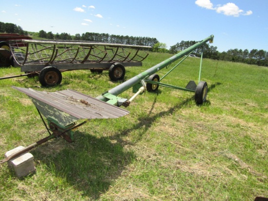 221. 6 INCH X 25 FT. PTO GRAIN AUGER