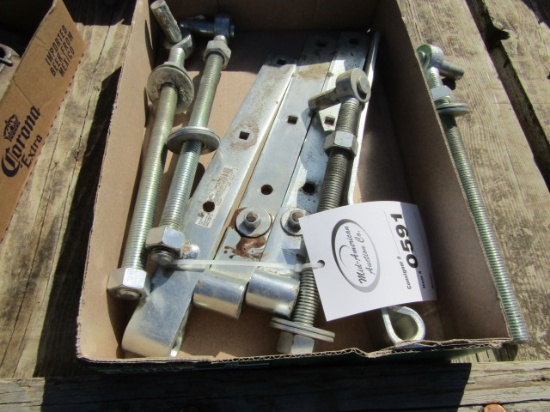 591. UNUSED GATE HINGES AND HANGERS