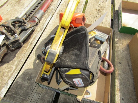 594.  FAT MAX, TAPES, SHEARS, SMALL RATCHET STRAP