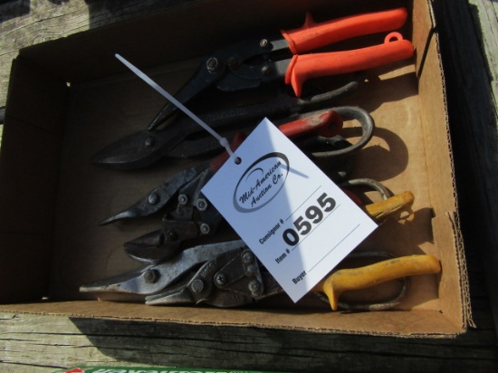 595. ASSORTED SHEARS