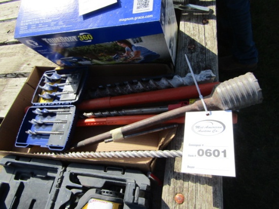 601. WOOD AND CEMENT BITS