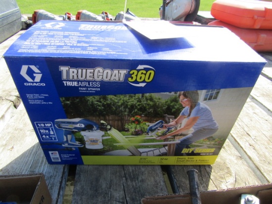 602. TRUE COAT AIRLESS PAINT SPRAYER