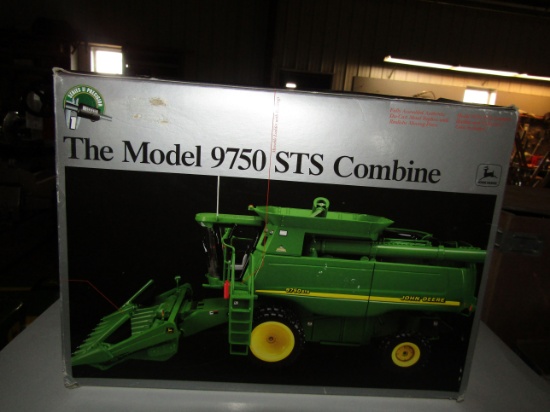 470. 324-1154. 1/16 PRECISION SERIES TWO 1/32 JOHN DEERE 9750 STS COMBINE, NIB, TAX