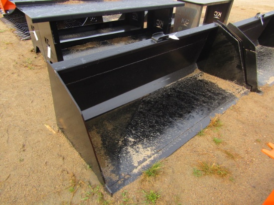1011. 435-1209. UNUSED 7 FT. SKID LOADER BUCKET, TAX