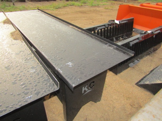 1013. 435-1211. 7.T FT. STEEL WORK BENCH, TAX