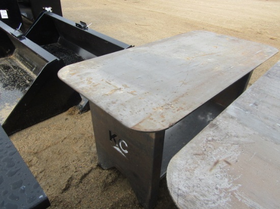 1015. 435-1213. UNUSED, 29” X 57.5” WELDING TABLE, TAX