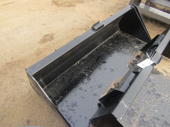 1016. 435-1214. UNUSED 78 INCH SKID LOADER BUCKET, TAX