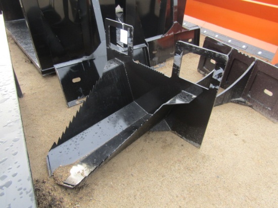 1047. 435-1245. UNUSED SKID LOADER DITCH / TREE SPADE, TAX