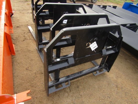 1052. 435-1250. UNUSED KC 42” SKID LOADER PALLET FORKS, TAX