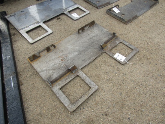 1076. 435-1273. UNUSED WALK THROUGH SKID LOADER BACK PLATE, TAX