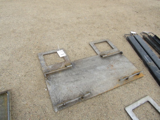1077. 435-1274. UNUSED WALK THROUGH SKID LOADER BACK PLATE, TAX