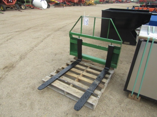 1094. 424-1113. UNUSED 48” SKID LOADER PALLET FORKS, TAX