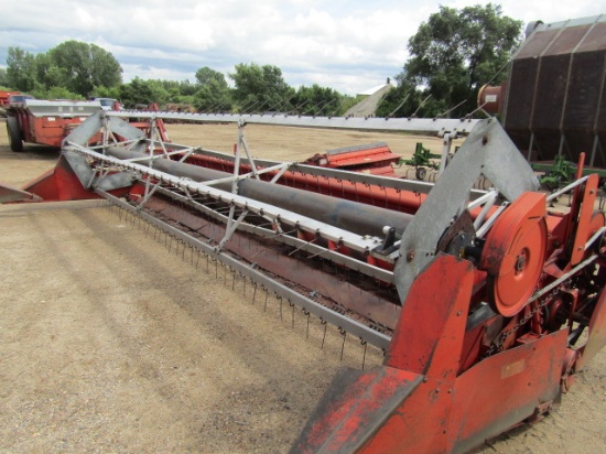 904. 292-591. MASSEY FERGUSON 1859 20 FT. BEAN HEAD, TAX / SIGN ST3