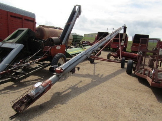 915. 277-597. CHIEF 8 X 48 FT. PTO AUGER, TAX / SIGN ST3