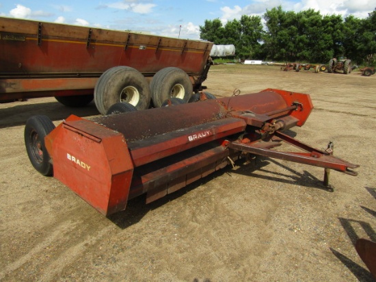 924. 219-297. BRADY 12 FT. STALK CHOPPER, 1000 RPM, TAX / SIGN ST3