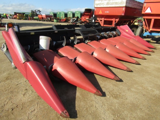 949. 410-1076. 2001 GERINGHOFF 8 R X 30 INCH ROTA-DIAC CORN HEAD, POLY SNOUTS,