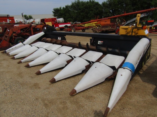 983 434-1170 2003 HARVEST TECH 8R30” CHOPPING CORN HEAD, POLY SNOUTS, MODEL 8214, SN# 03186,