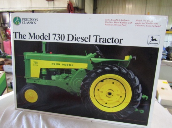 912. 1/16 ERTL JD 730 DIESEL, PRECISION # 13, NIB