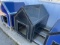 1952 30”x 47” Dog House, Black in Color