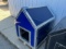 1953 30”x 43” Dog House, Rubber Floor, Blue in Color