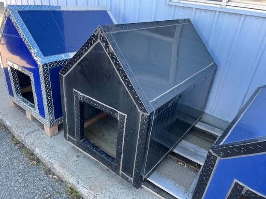 1952 30”x 47” Dog House, Black in Color