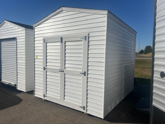 1957 8’ x 10’ Storage Shed With Double Doors