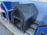 1952 30”x 47” Dog House, Black in Color
